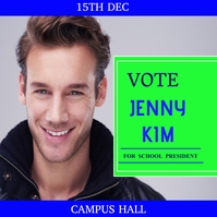 Elections 2020 blog header america president Template | PosterMyWall