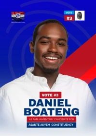 Campaign Flyer A3 template
