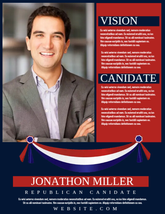 Campaign Poster Template Campaign Poster Template