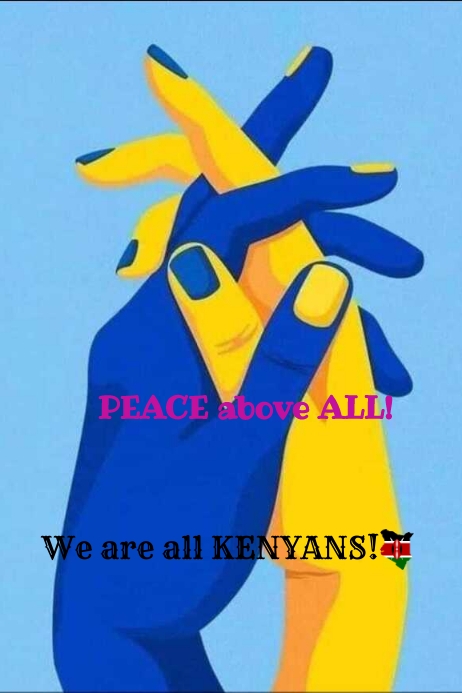 Campaign for Peace Template | PosterMyWall