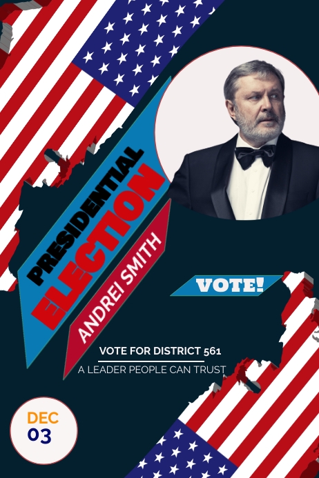 CAMPAIGN POSTER template