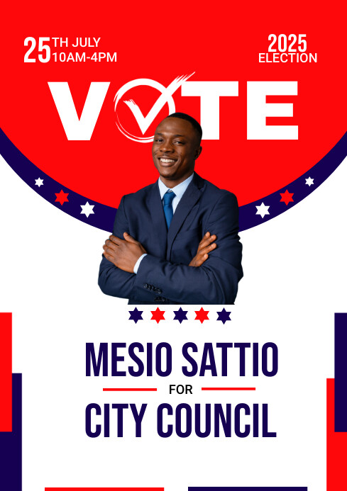 CAMPAIGN POSTER Template | PosterMyWall