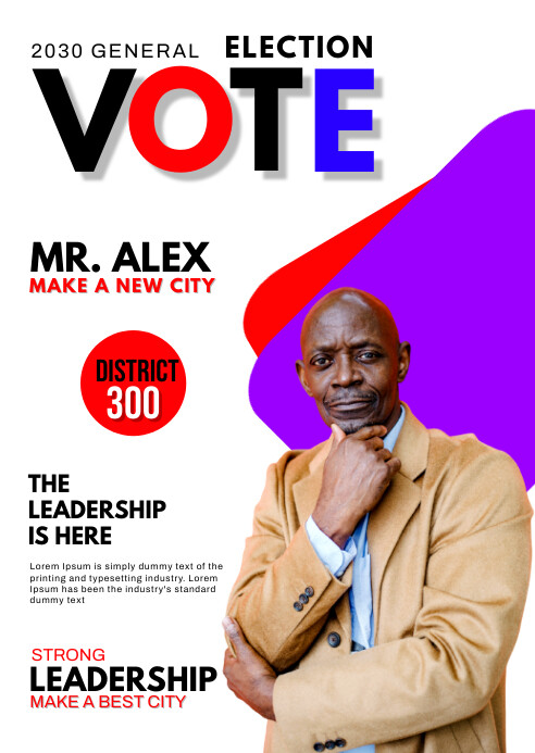 Copy of campaign poster | PosterMyWall