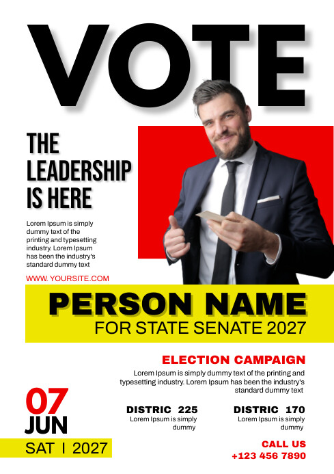 Campaign Poster Template PosterMyWall