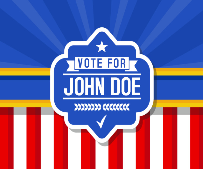 campaign poster Template | PosterMyWall
