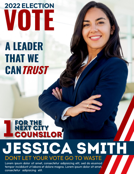 Poster For Election Campaign Poster - Election Day Template | PosterMyWall