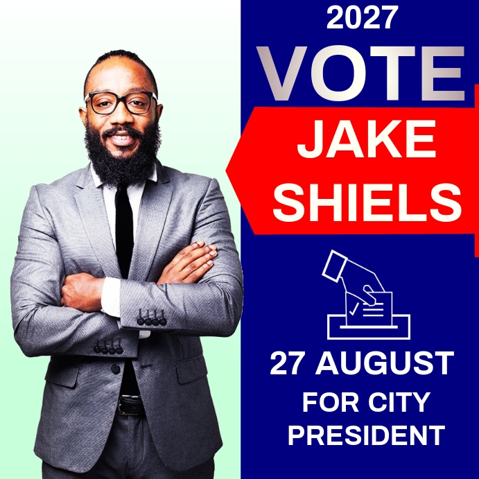 campaign poster template PosterMyWall