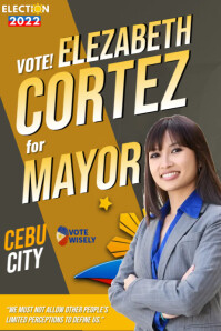 Election Mayor Card Mayor Election Poster Template | PosterMyWall
