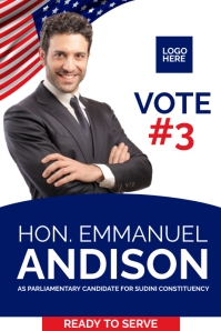 Secretary Campaign Poster Template | PosterMyWall