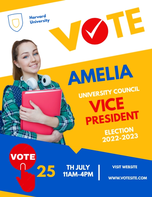 campaign poster template PosterMyWall