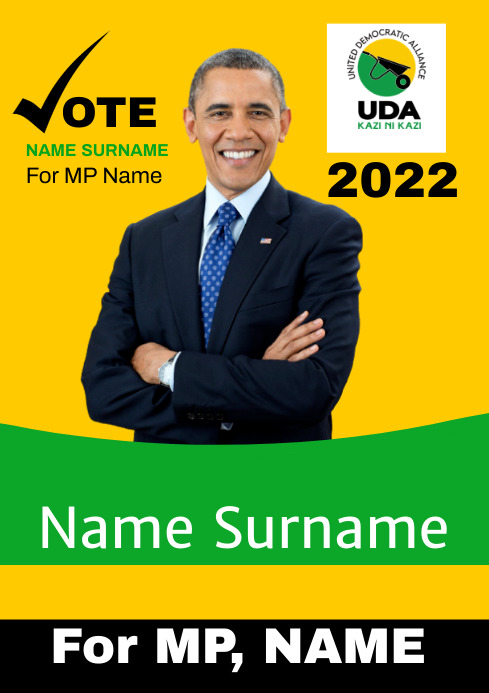 campaign poster template | PosterMyWall