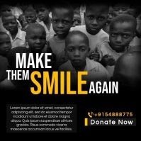 campain posters, fundraiser, video poster template