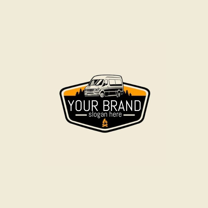 Camper Logo - RV Rental Logo Template | PosterMyWall