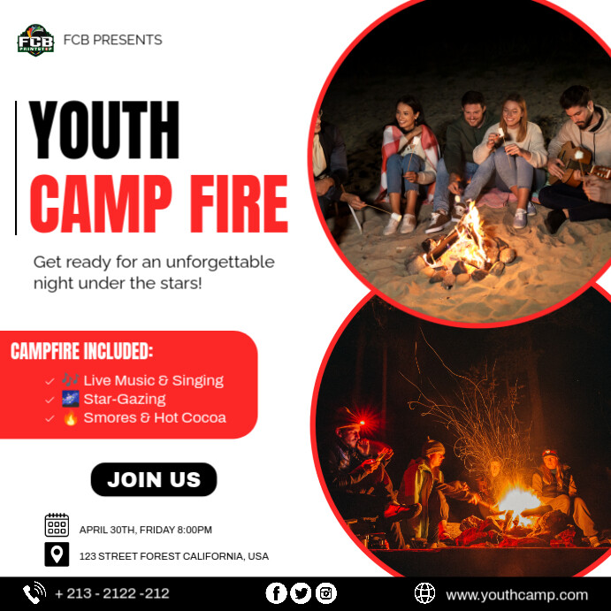 Campfire Template