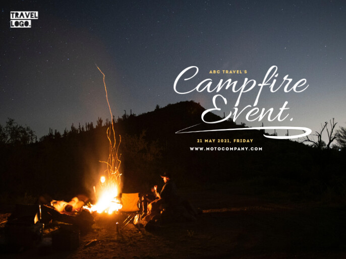 CampFire Event Template | PosterMyWall