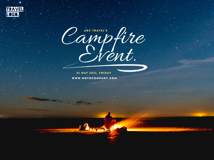 CampFire Event Template | PosterMyWall