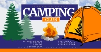 camping Facebook Gedeelde Prent template