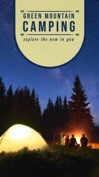 camping Instagram Story template