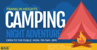 camping Facebook Gedeelde Prent template