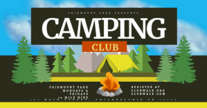 camping Facebook Shared Image template