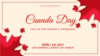 Canada day, 1st july, event Blog Header template