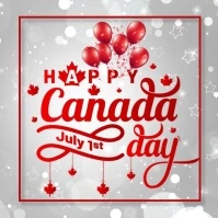 Canada day, event, Independence day Instagram Post template