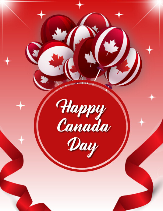 Canada day, event,Independence day Flyer (US Letter) template