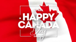 Canada Day Celebration Digital Display Video 数字显示屏 (16:9) template