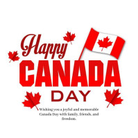 Canada day Message Instagram template