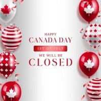canada day Instagram Post template