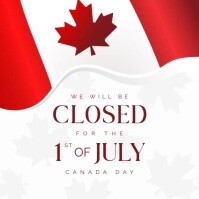 canada day Instagram Post template