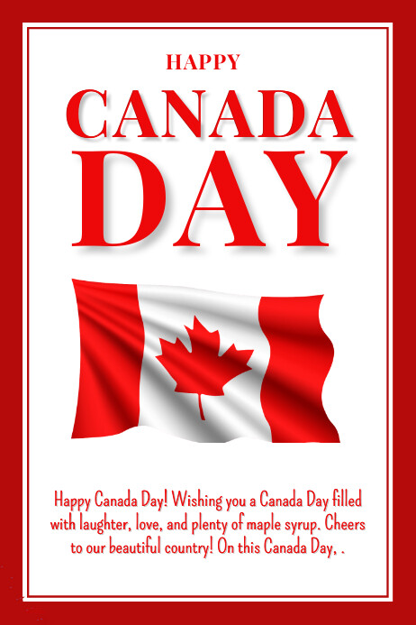 Canada Day Template | PosterMyWall Canada Day Template | PosterMyWall