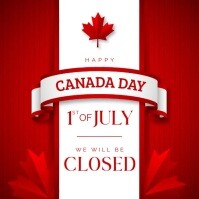canada day Instagram Post template