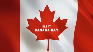 canada day Digitalt display (16:9) template