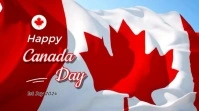 canada day Digital Display (16:9) template