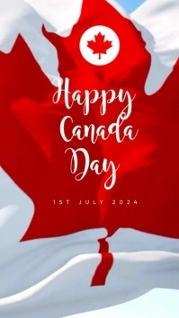 Canada Day Story Historia de Instagram template
