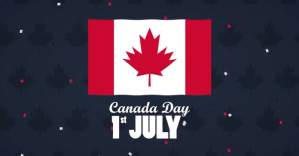 Canada Day Template Изображение, которым поделились на Facebook