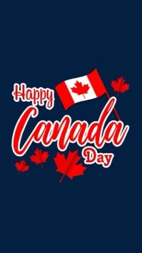 Canada Day Template Instagram Story