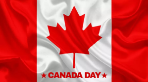 Canada Day thumbnail template Præsentation (16:9)