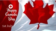 Canada Day Video Digital Display (16:9) template