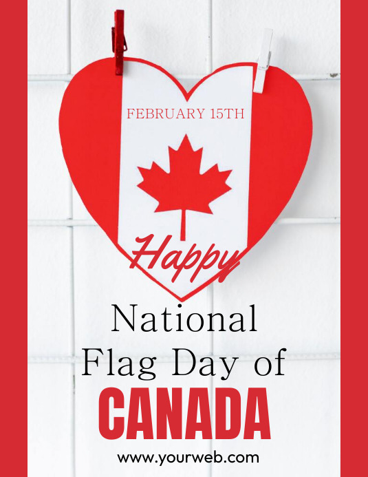 Copy of Canada flag day PosterMyWall