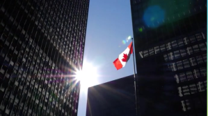 Sort Canadian Pride รูปปกบน YouTube Channel Template