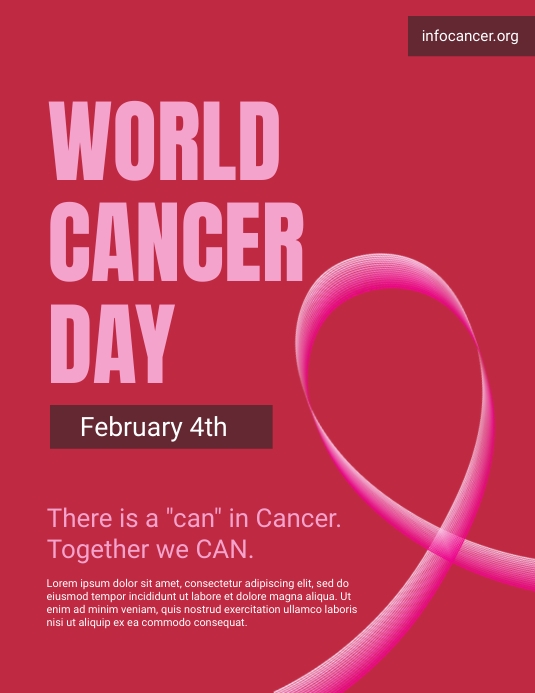 Cancer Template | PosterMyWall