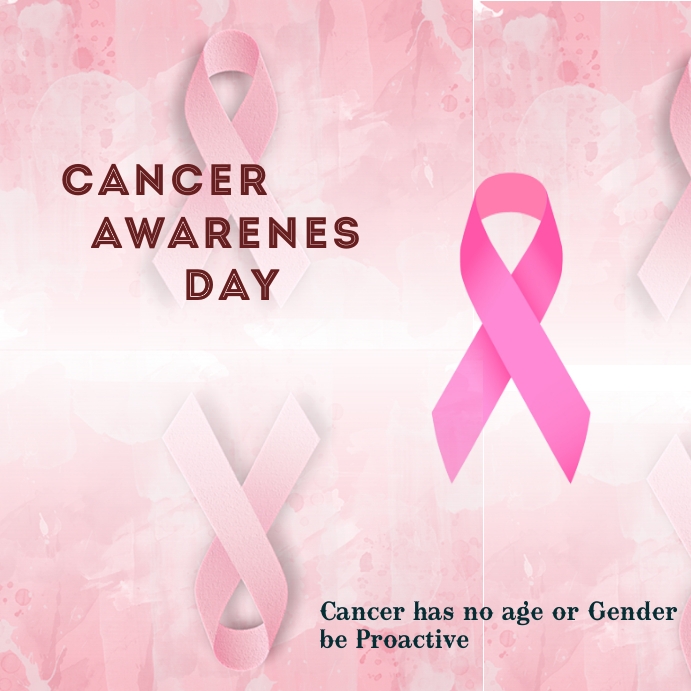 Cancer Message Poster CANCER Template | PosterMyWall
