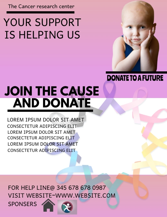 Cancer Fundraising Flyer cancer-fundraising-flyer