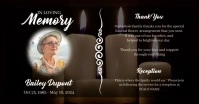 Candle Funeral Facebook Shared Image template