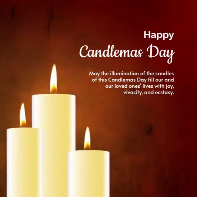 candlemas Instagram Post template