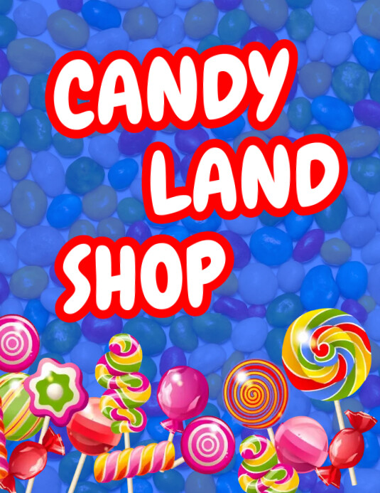 CANDY AD FLYER Template PosterMyWall