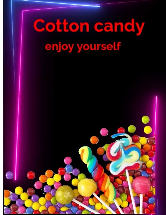 Candy Flyer Template PosterMyWall