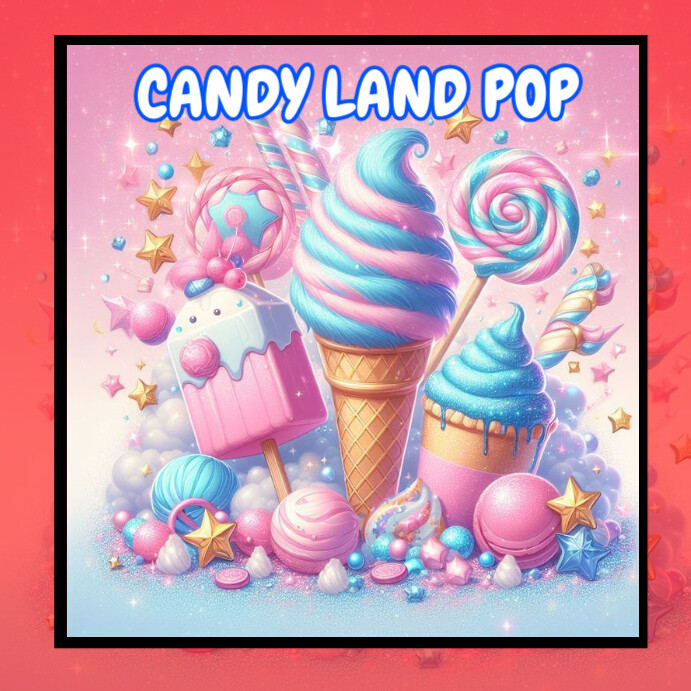 Candy Shop Post Plantilla de Candy Land Shop ,pop Logo Instagram Post | PosterMyWall